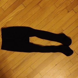 Kid's tights, black, size 2-4 yrs